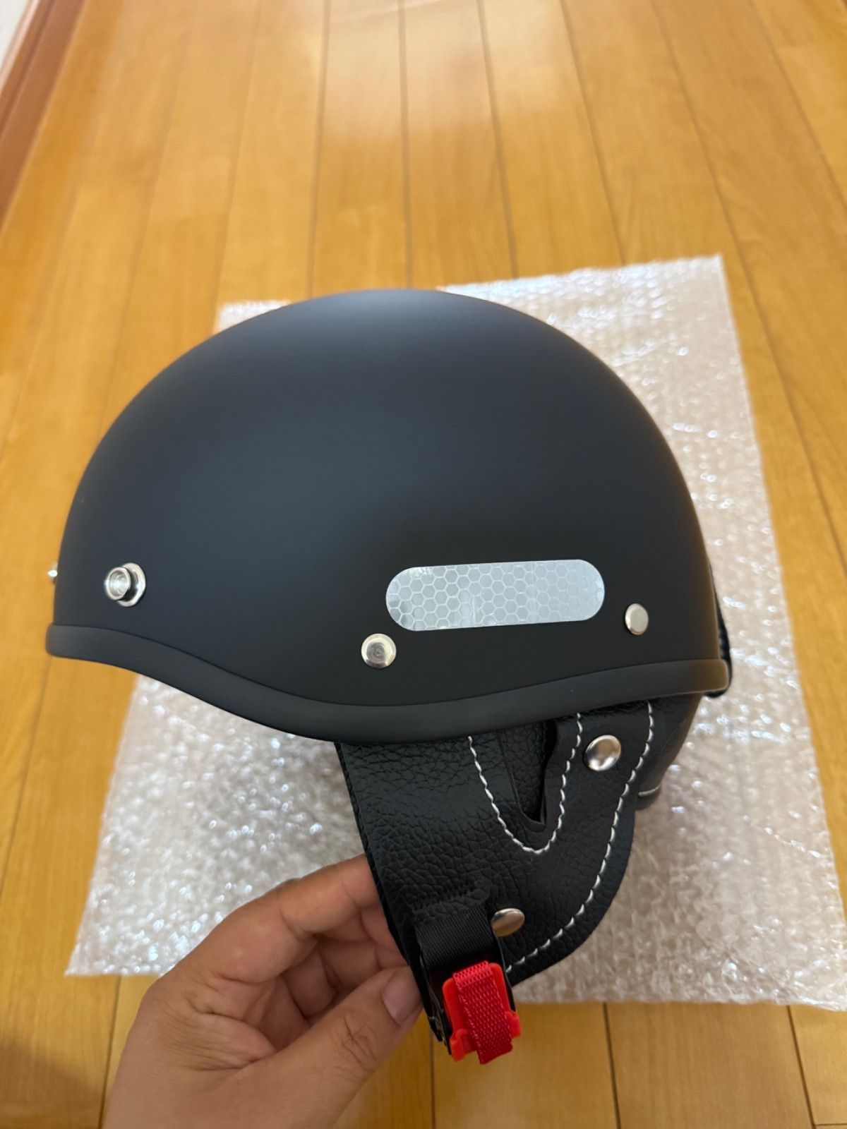 バイクヘルメット ハーフ 半ヘル ハーフヘルメット バイク 原付 半