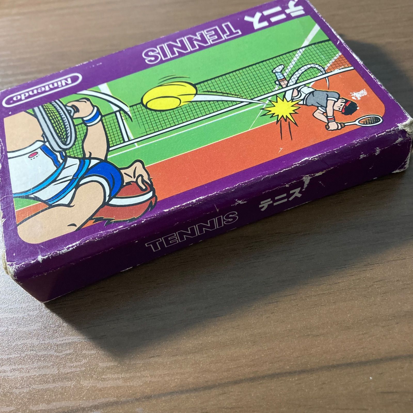 テニス ファミコン ソフト 箱付き 説明書付き 2-206 - メルカリ