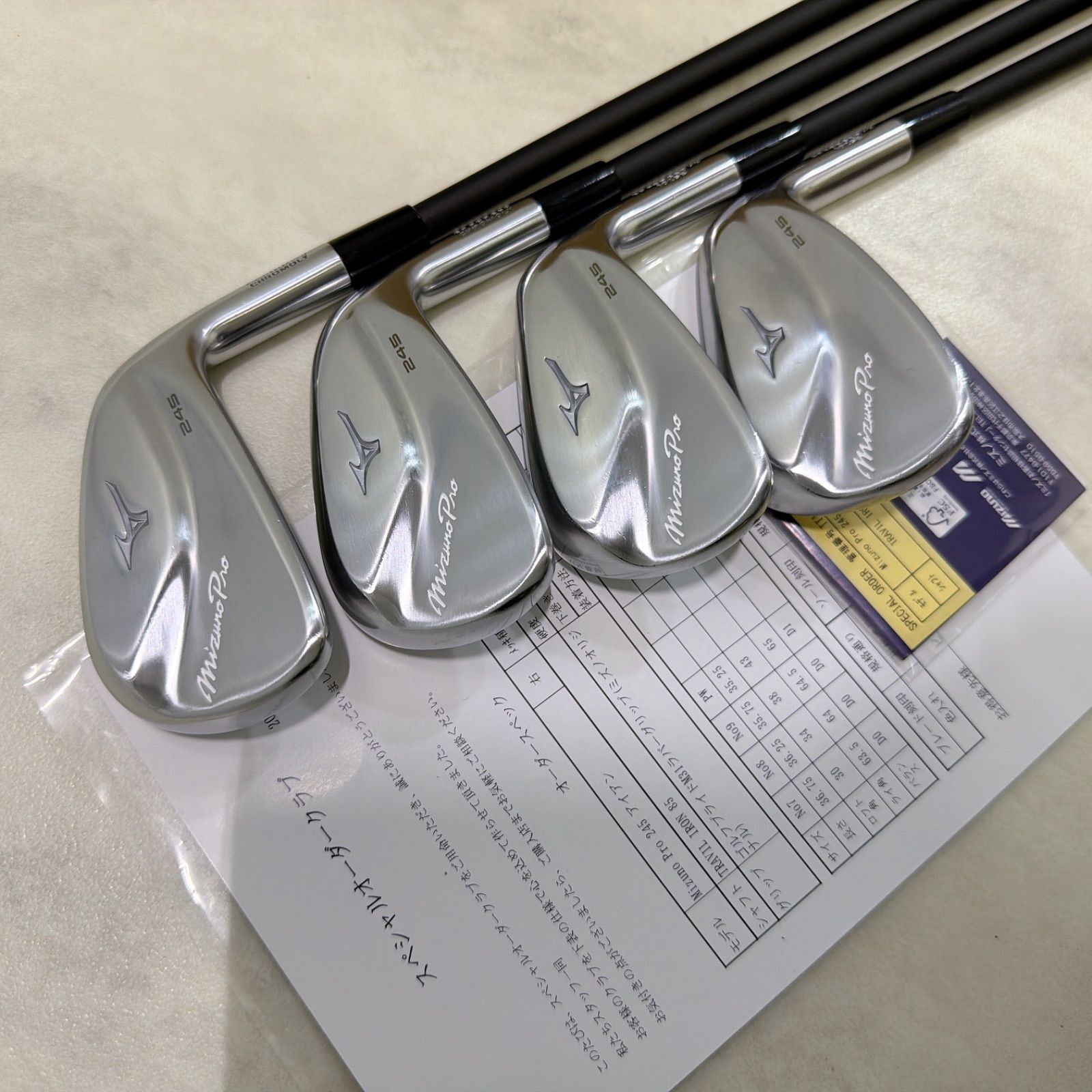 85S Travil x 245 pro 値下げしました。Mizuno 養老カスタム 245 Pro Mizuno 希少 S 85 大人気シャフトTravil 美品 クラブ