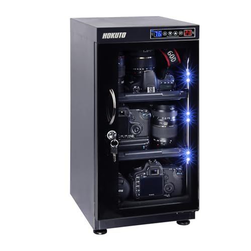 HOKUTO 防湿庫・ドライボックス HP-48EX HPシリーズ全自動除湿 省エネ LEDライト内蔵 (48L全自動)ma 2c54a0dd