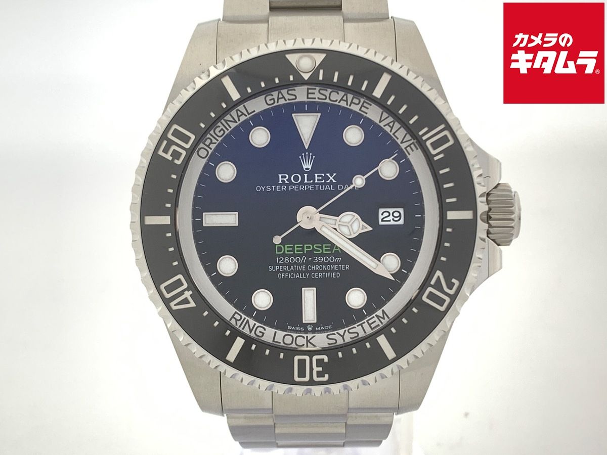 【中古】 【新品同様】 ロレックス(ROLEX) シードゥエラー ディープシー ブルー 136660 ステンレス