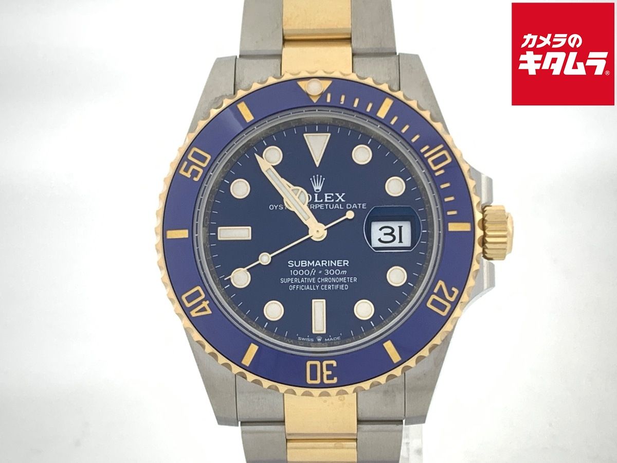 【中古】 【新品同様】 ロレックス(ROLEX) サブマリーナー デイト ブルー 126613LB ステンレス/イエローゴールド