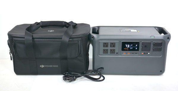 ケース付 DJI POWER 1000 V2 DYM1000V2L ポータブル電源 1024Wh 2600W 美品