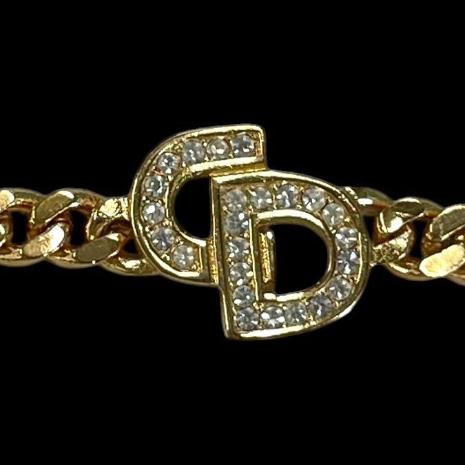 希少 Christian Dior クリスチャンディオール ブレスレット CDロゴ