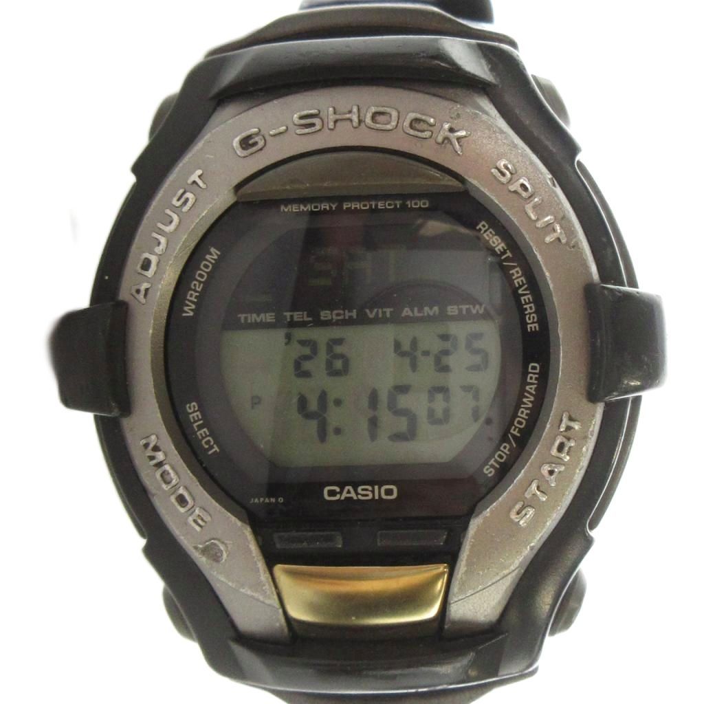 カシオジーショック CASIO G-SHOCK GT-000 腕時計 ウォッチ クォーツ デジタル カレンダー付き 黒 ブラック ■GY18 /MQ