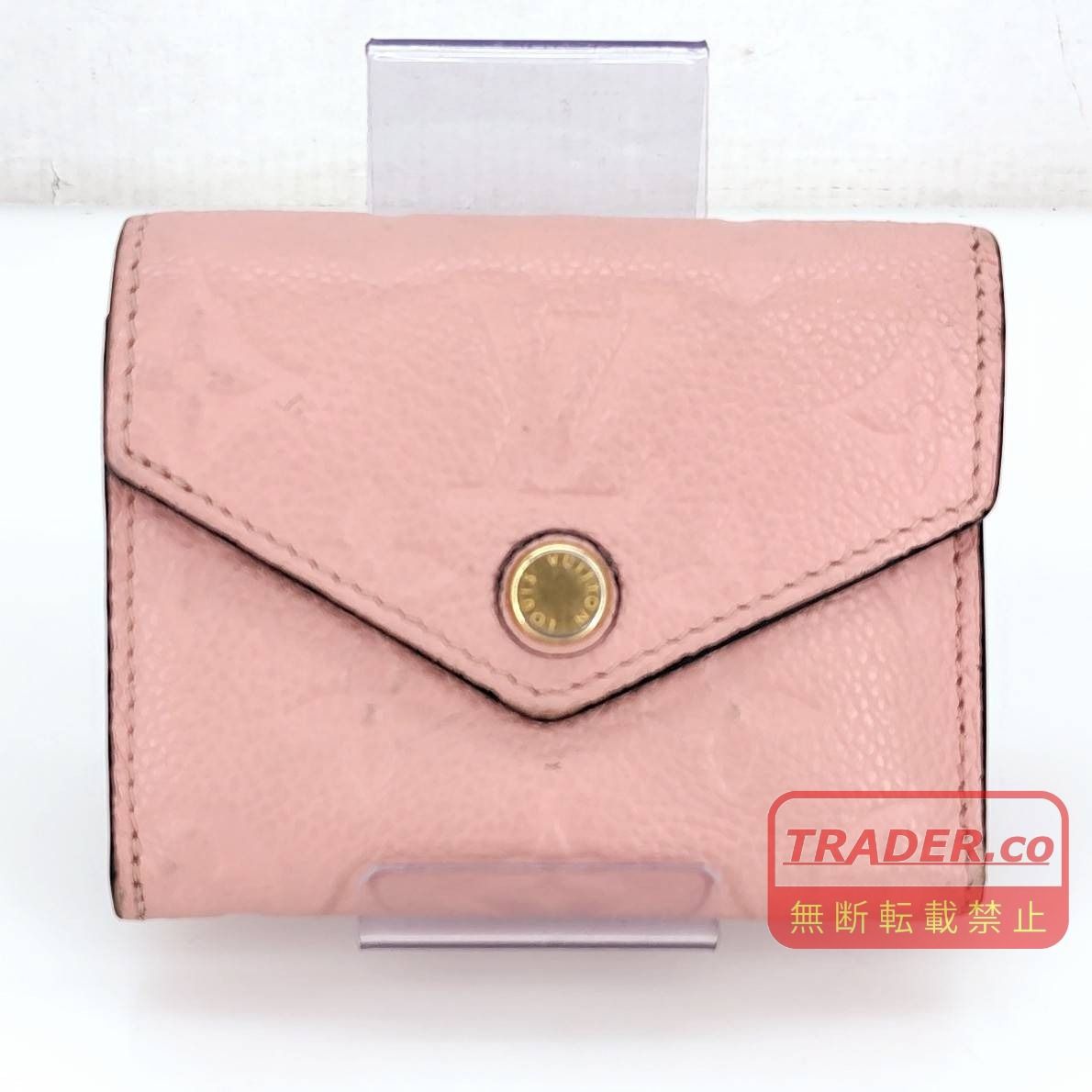 ルイヴィトン　お財布　アンプラント　ポルトフォイユ　ゾエ　ローズプードル 05w21305 ルイ・ヴィトン LOUIS VUITTON モノグラム アンプラント