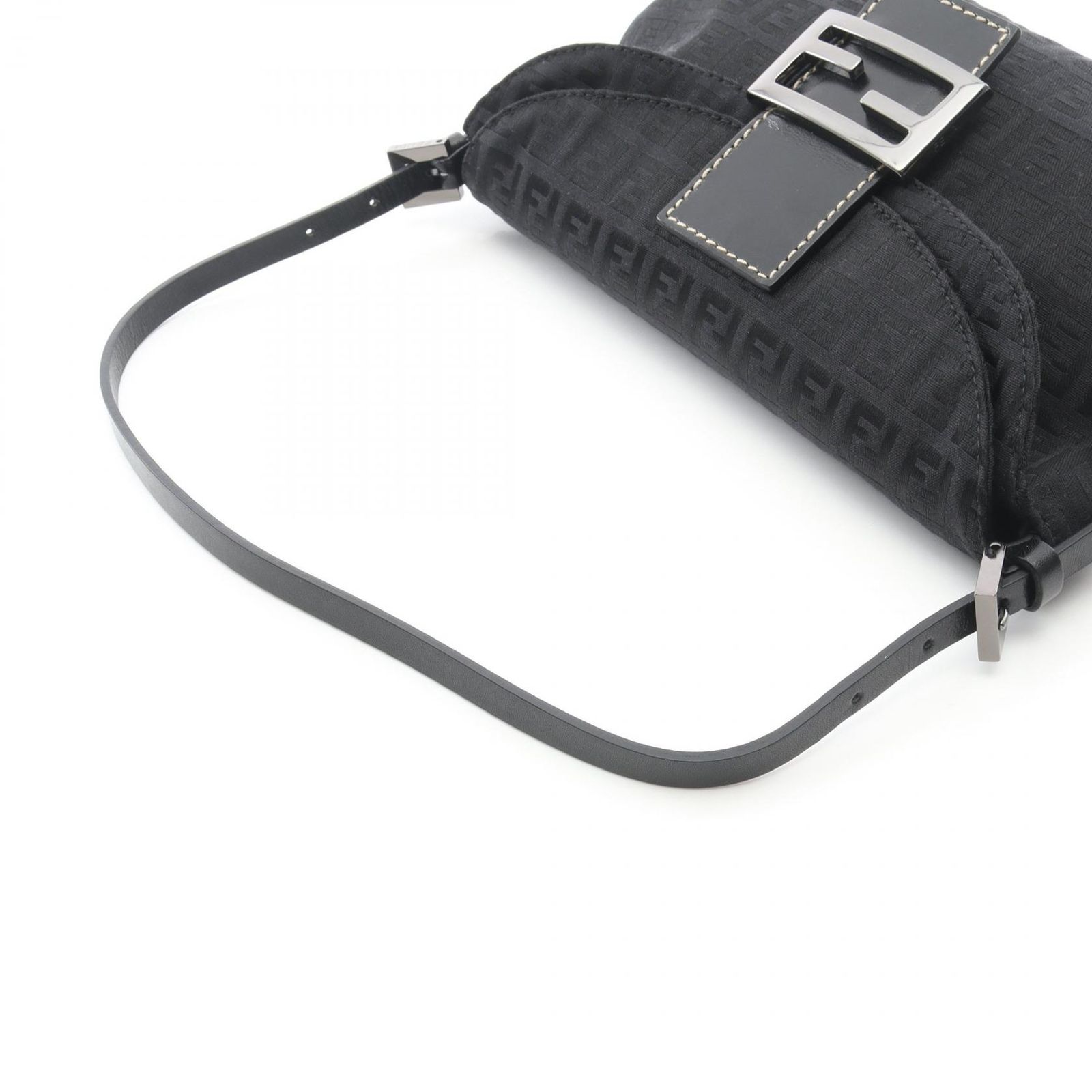 フェンディ FENDI ハンドバッグ ズッキーノ ブラック キャンバス フェンディ FENDI ハンドバッグ ズッキーノ ブラック キャンバス