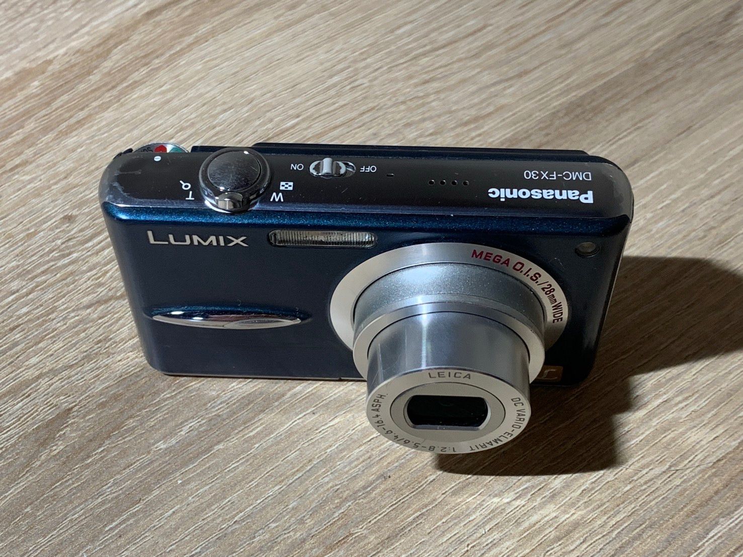 0502 Panasonic Lumix DMC-FX30 ブルー デジカメ 【ネ】 - メルカリ