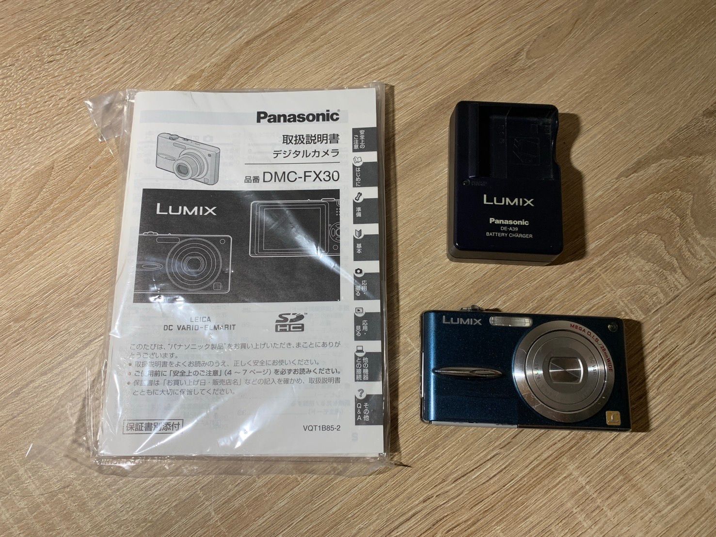 0502 Panasonic Lumix DMC-FX30 ブルー デジカメ 【ネ】 - メルカリ