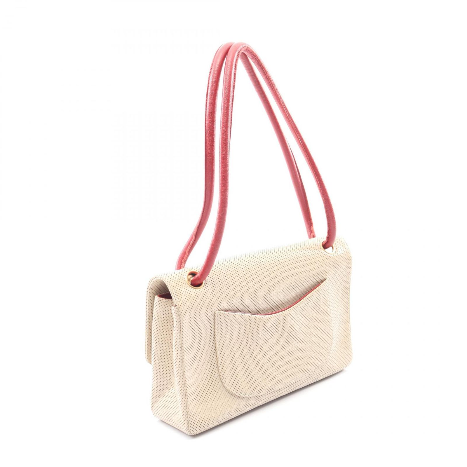 シャネル ココマーク パンチング メッシュ ショルダー 40802006219 CHANEL - シャネル ココマーク パンチング メッシュ ショルダー