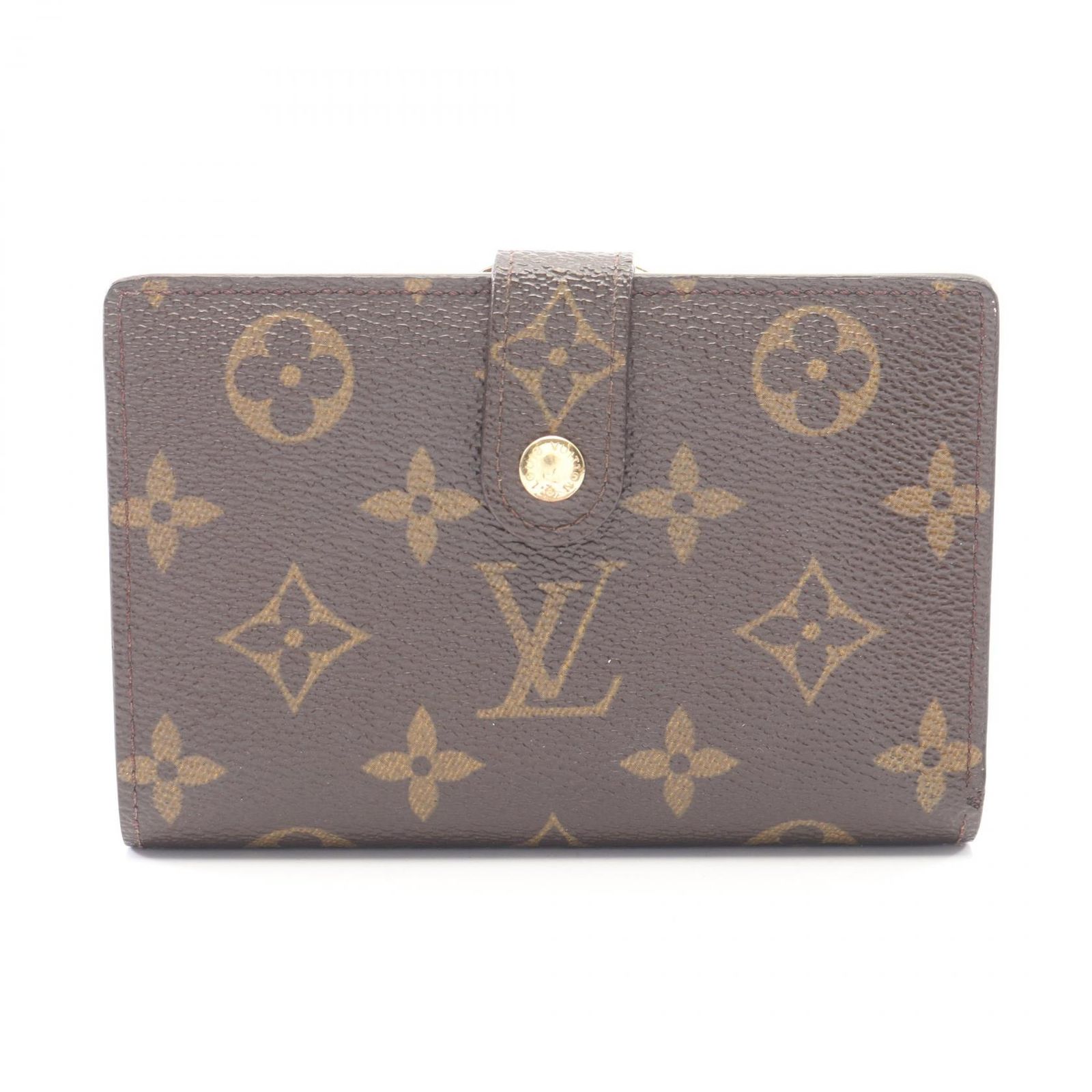 ルイ・ヴィトン LOUIS VUITTON 二つ折り財布 ポルトフォイユ ヴィエノワ モノグラム M61674 レザー ポルトフォイユ・ヴィエノワ レディース Used A