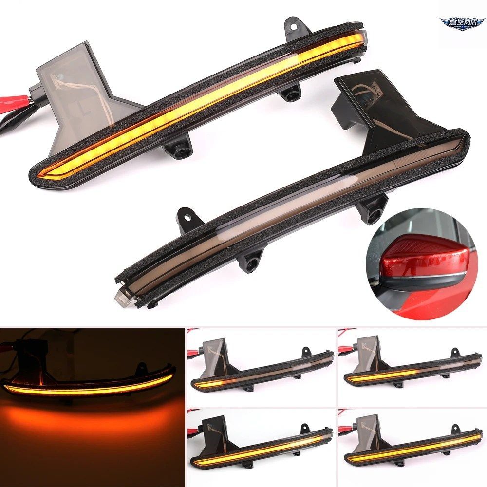 マツダ CX-5 CX5 KF 2017 2018 LED ダイナミックターンシグナル ブリンカー シーケンシャル ドアサイドミラー インジケーター スクロールラ