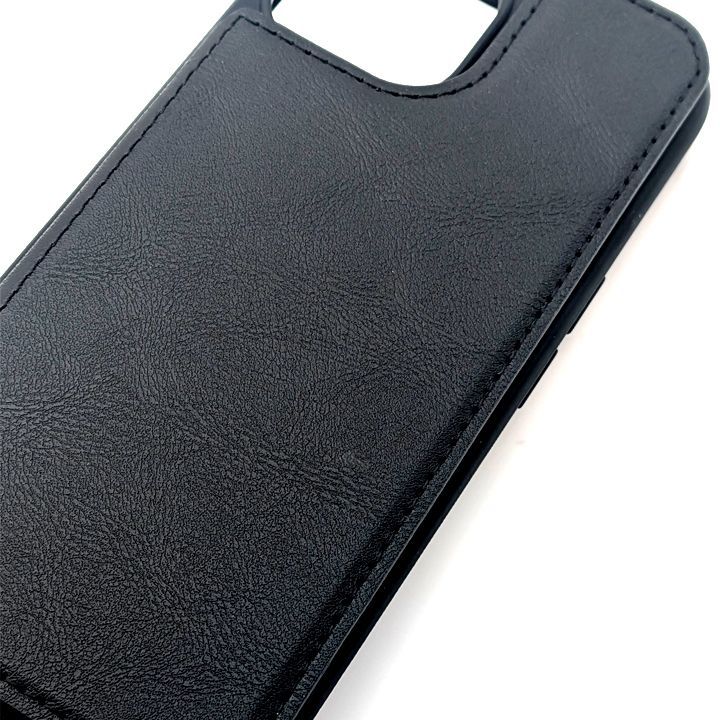 アウトレット品（汚れあり）iPhone 15 ケース ブラック 背面 手帳型