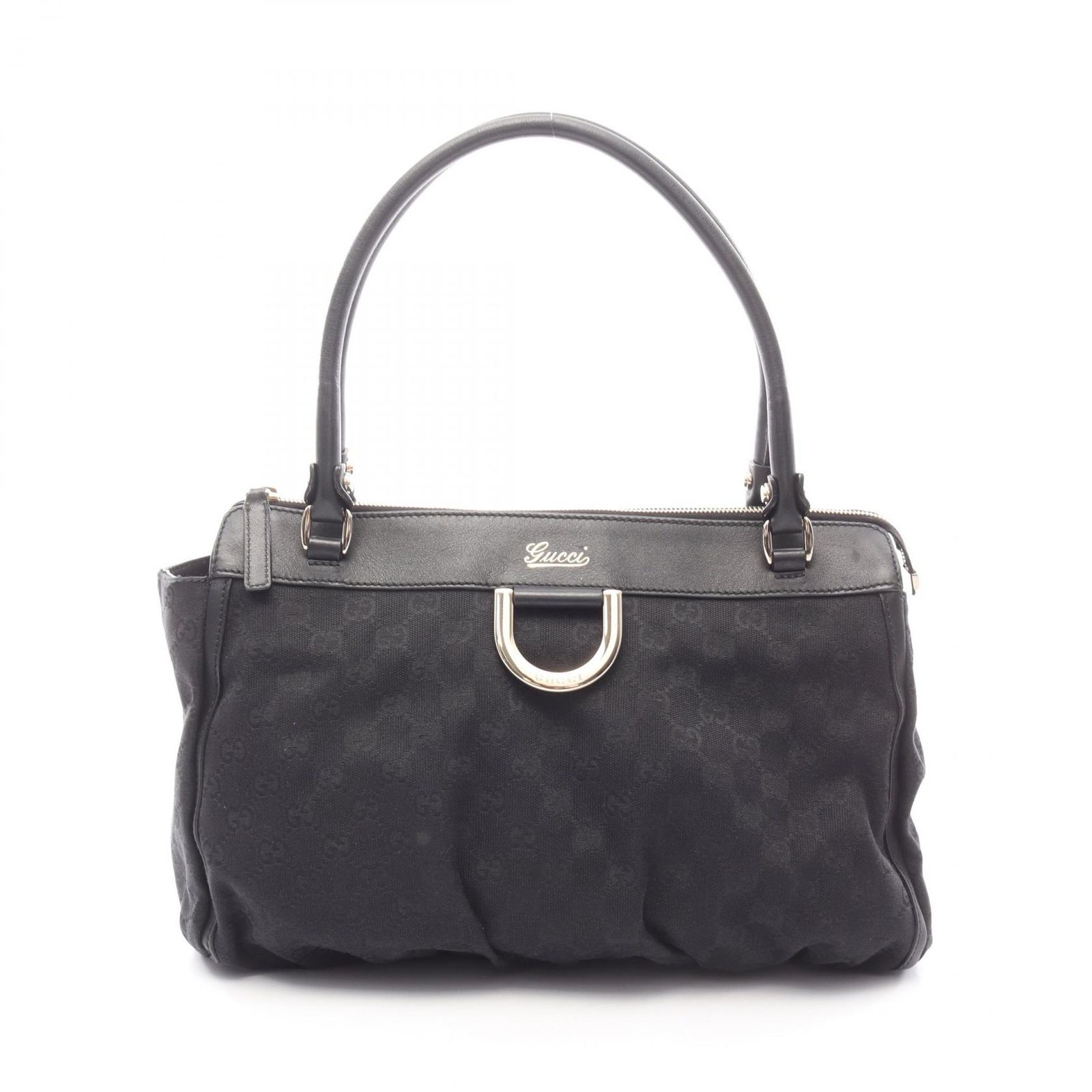 【美品】GUCCI グッチ　トートバッグ　GG キャンバス グッチ GUCCI トートバッグ アビー GGキャンバス 189831 ブラック