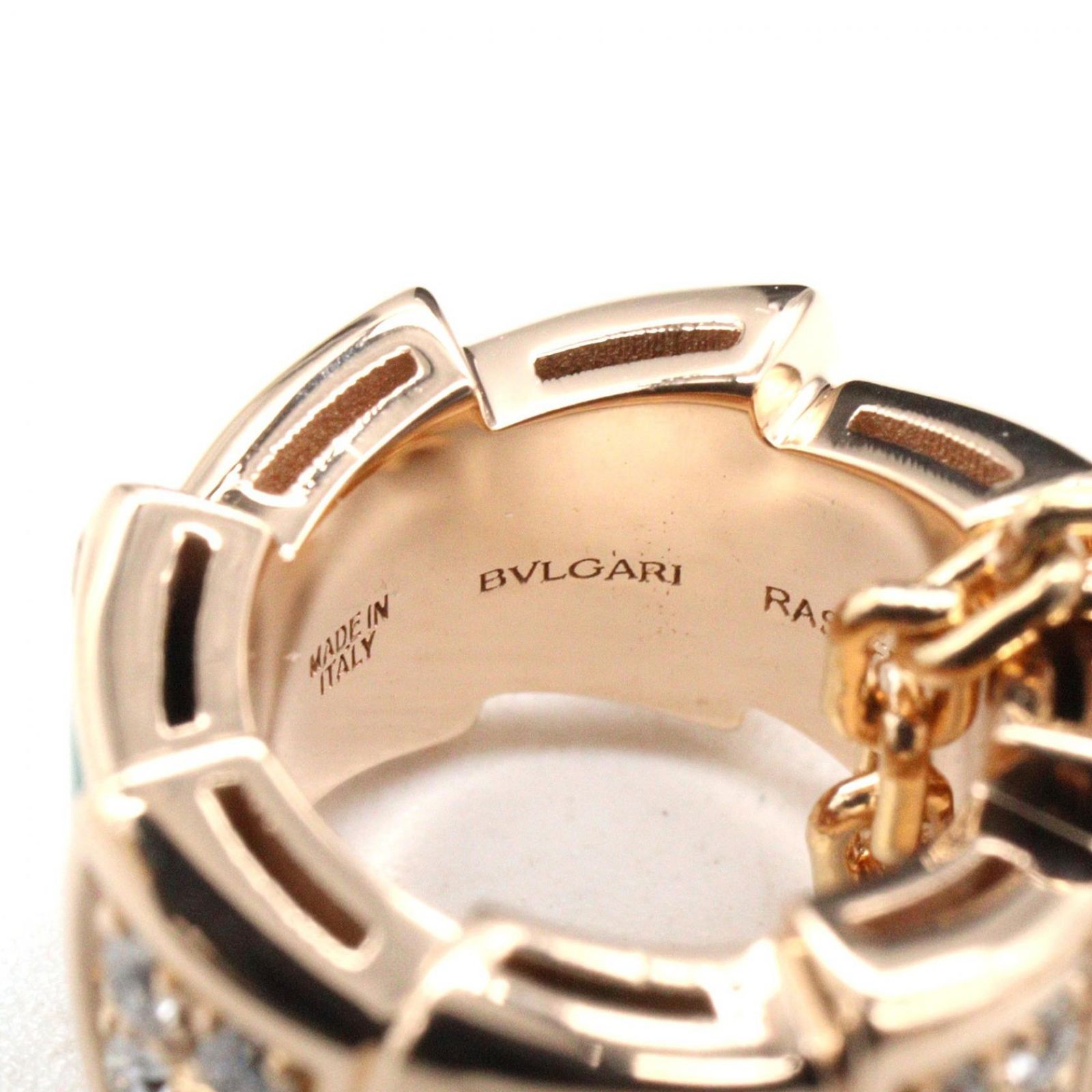 ブルガリ BVLGARI ネックレス セルペンティ マラカイト ダイヤ 