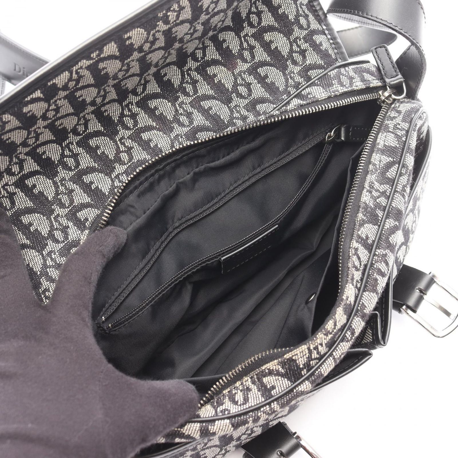 ディオール Dior ショルダーバッグ トロッター メッセンジャーバッグ 