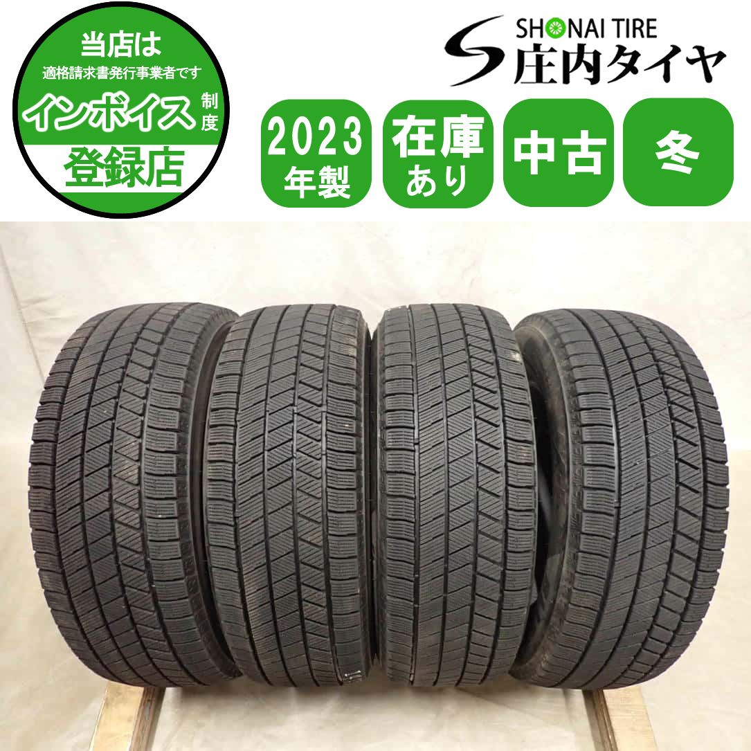 冬4本SET 会社宛 送料無料 205/65R16 95Q ブリヂストン ブリザック VRX3 2023年製 アルファード エスティマ カムリ ヤリス クロス NO,I4171