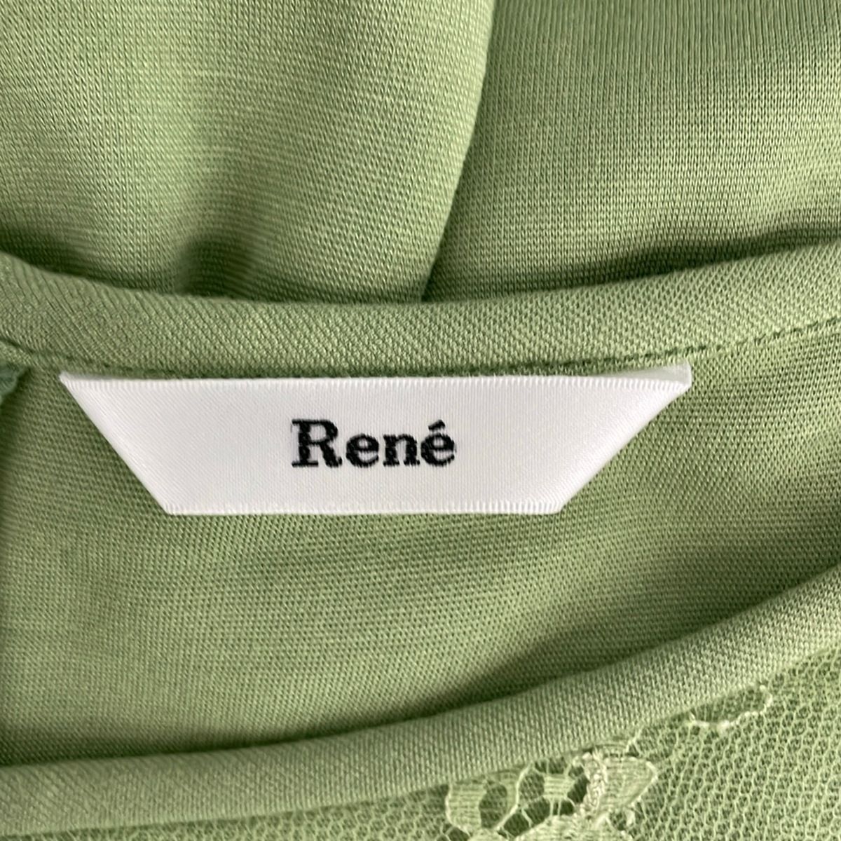 Rene(ルネ) ワンピース サイズ38 M レディース美品 - ライトグリーン