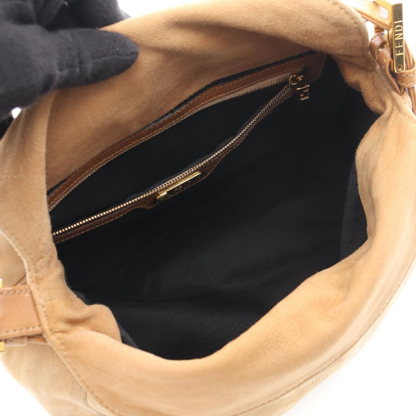 フェンディ FENDI ショルダーバッグ マンマバケット 26426 ブラウン 