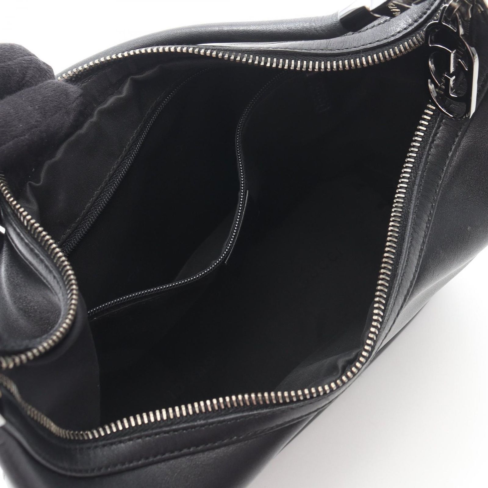 グッチ GUCCI ショルダーバッグ 0013814 ブラック レザー ワン 