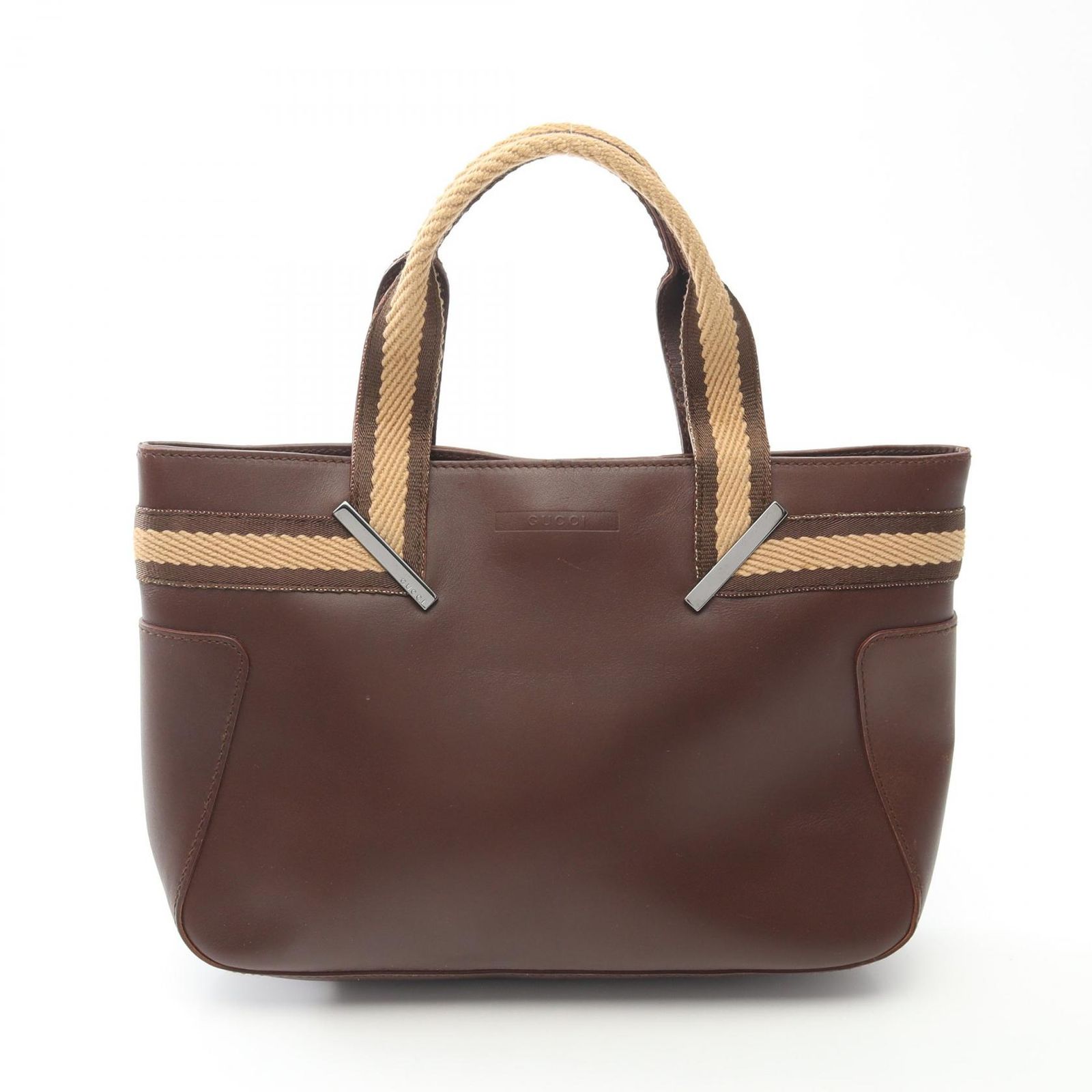 グッチ GUCCI ハンドバッグ 000・0860 ブラウン レザー ミニ