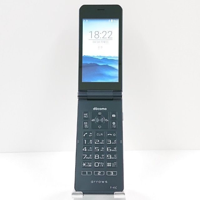 arrows ケータイ ベーシック F-41C ドコモ ネイビー 送料無料 本体 c19631
