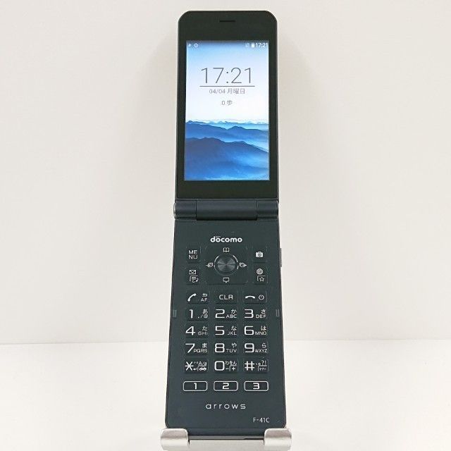 arrows ケータイ ベーシック F-41C ドコモ ネイビー 送料無料 本体 c19640