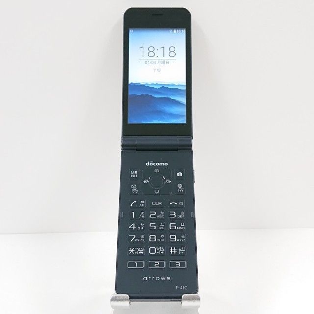 arrows ケータイ ベーシック F-41C ドコモ ネイビー 送料無料 本体 c19643