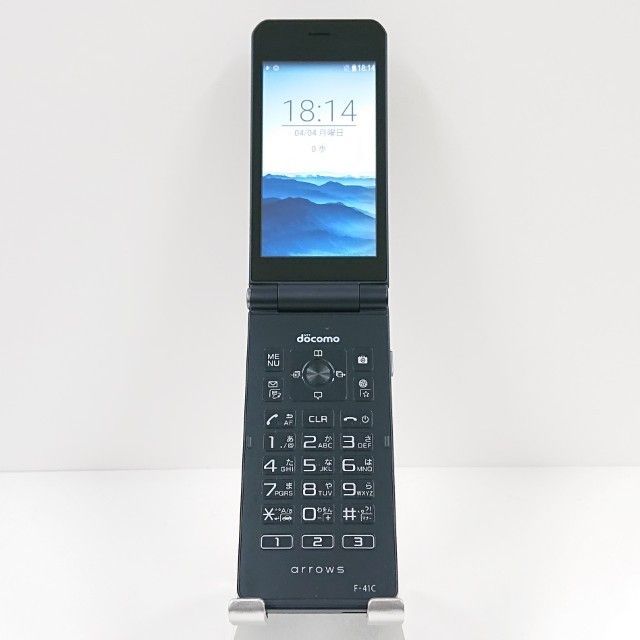 arrows ケータイ ベーシック F-41C ドコモ ネイビー 送料無料 本体 c19644