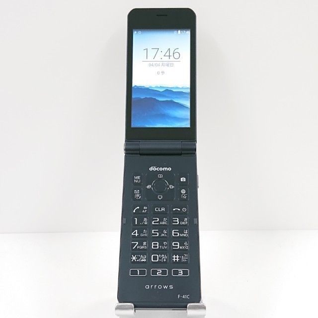 arrows ケータイ ベーシック F-41C ドコモ ネイビー 送料無料 本体 c19645