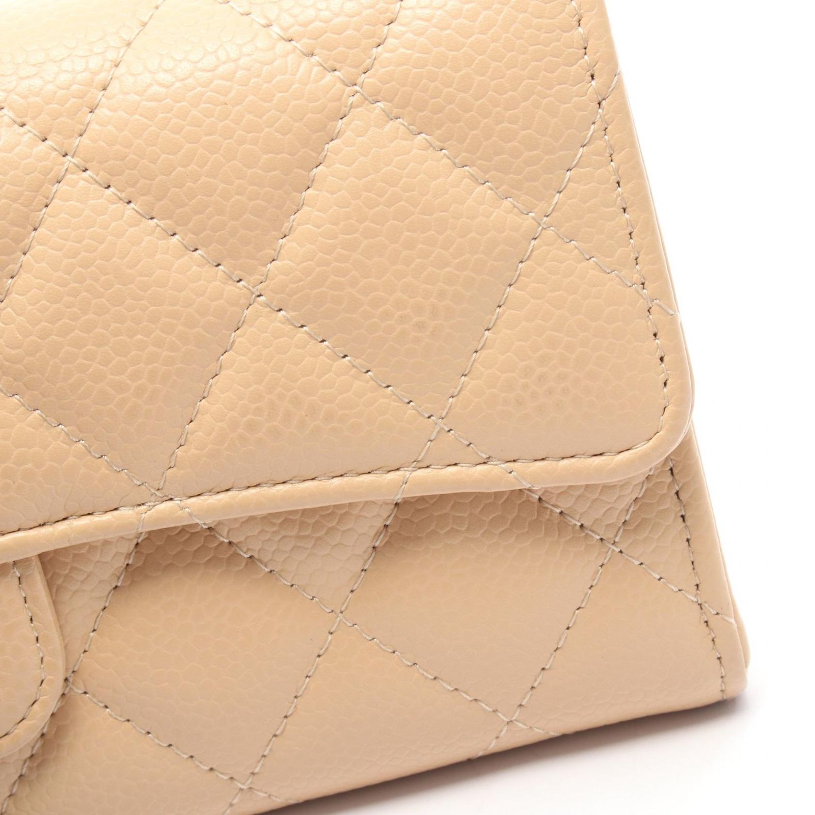 シャネル CHANEL 二つ折り長財布 クラシック ロング フラップ 