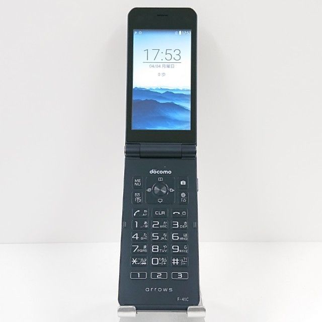 arrows ケータイ ベーシック F-41C ドコモ ネイビー 送料無料 本体