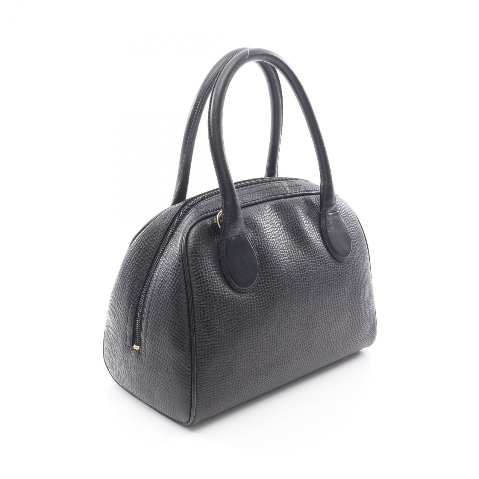 ディオール Dior ハンドバッグ CDロゴ金具 2WAY ブラック レザー ミニ 