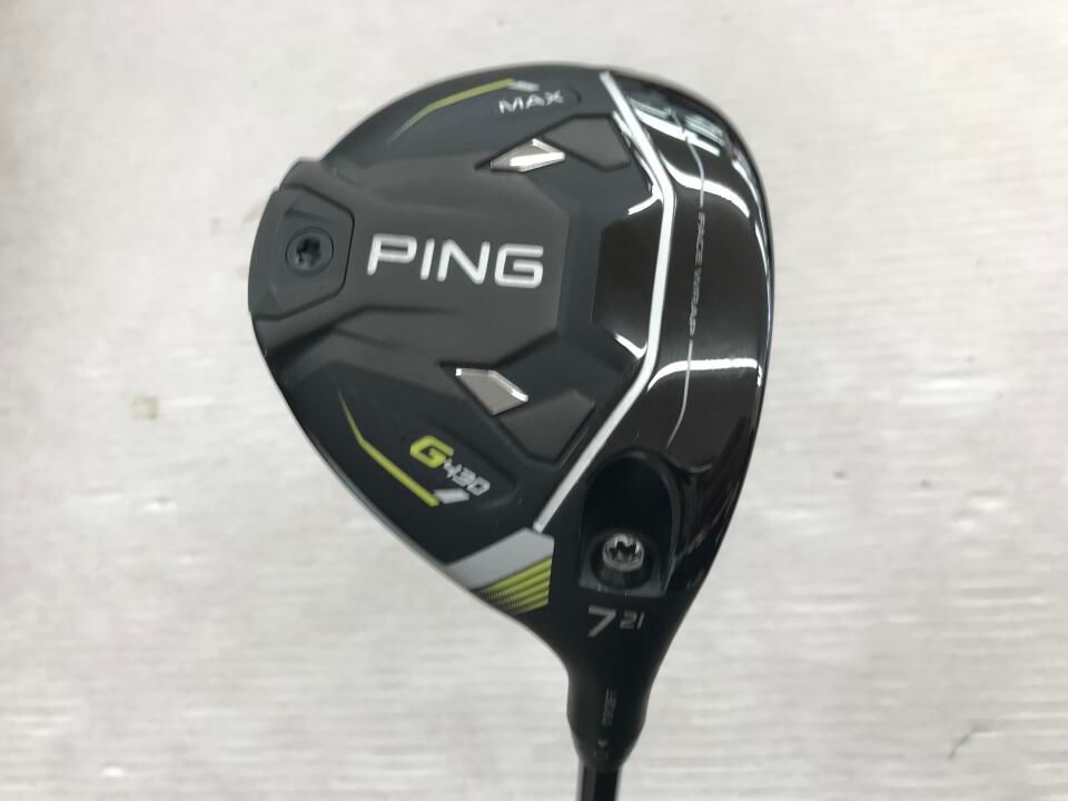 ピン G430 MAX 21度 ALTA J CB BLACK Rフレックス フェアウェイウッド 中古【最短即日発送】