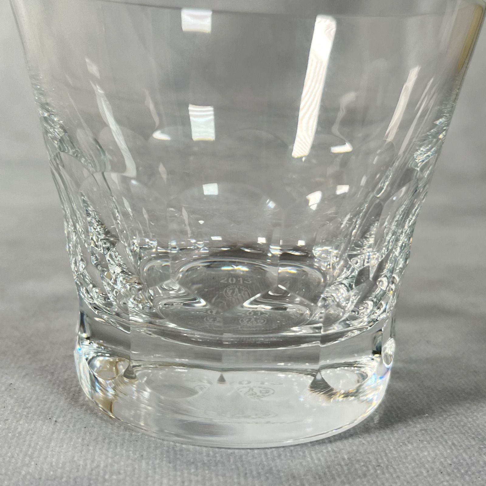 【管2604-362】美品☆Baccarat バカラ クリスタル ロックグラス タンブラー 2013 ビバ 箱付き 食器 中古品