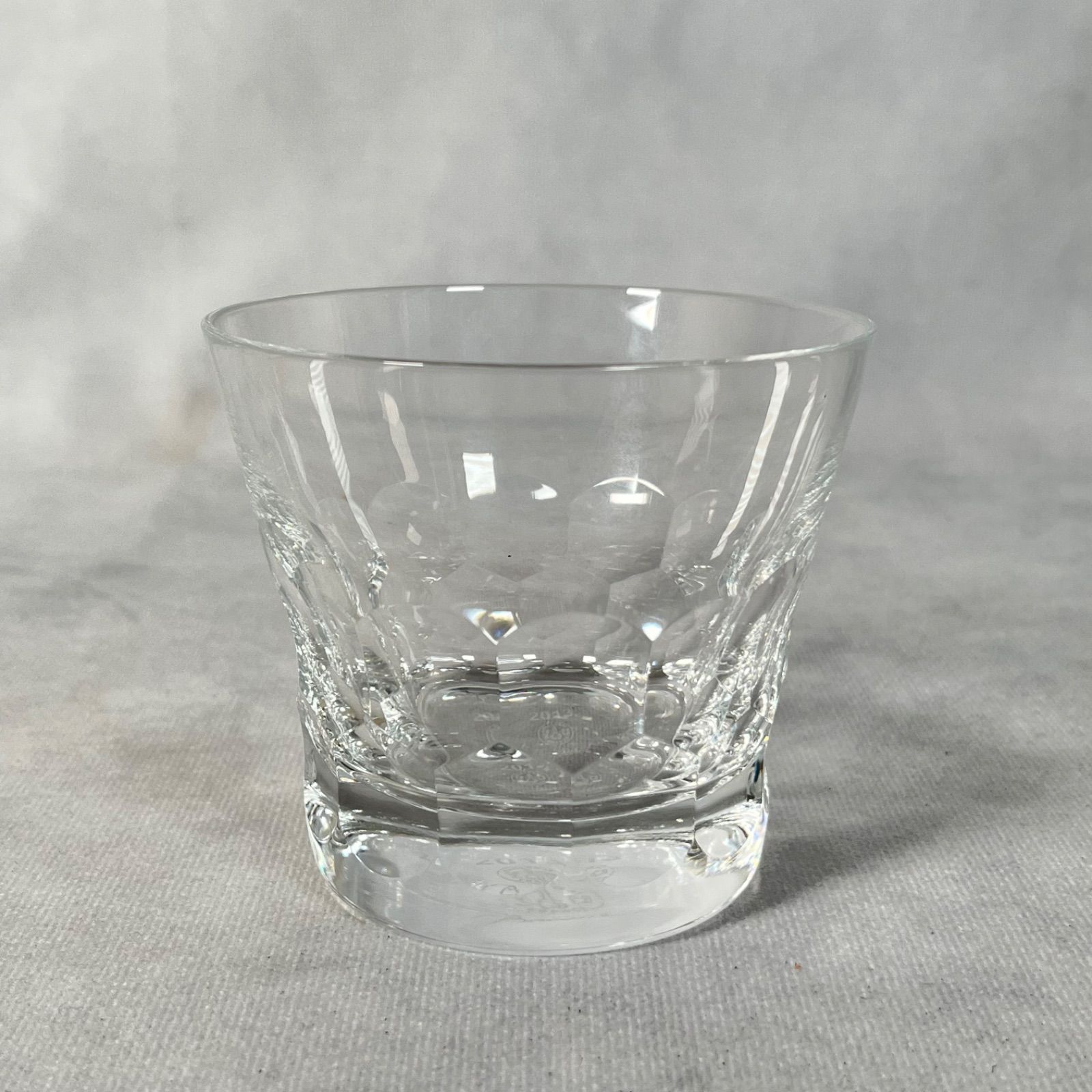 【管2604-362】美品☆Baccarat バカラ クリスタル ロックグラス タンブラー 2013 ビバ 箱付き 食器 中古品