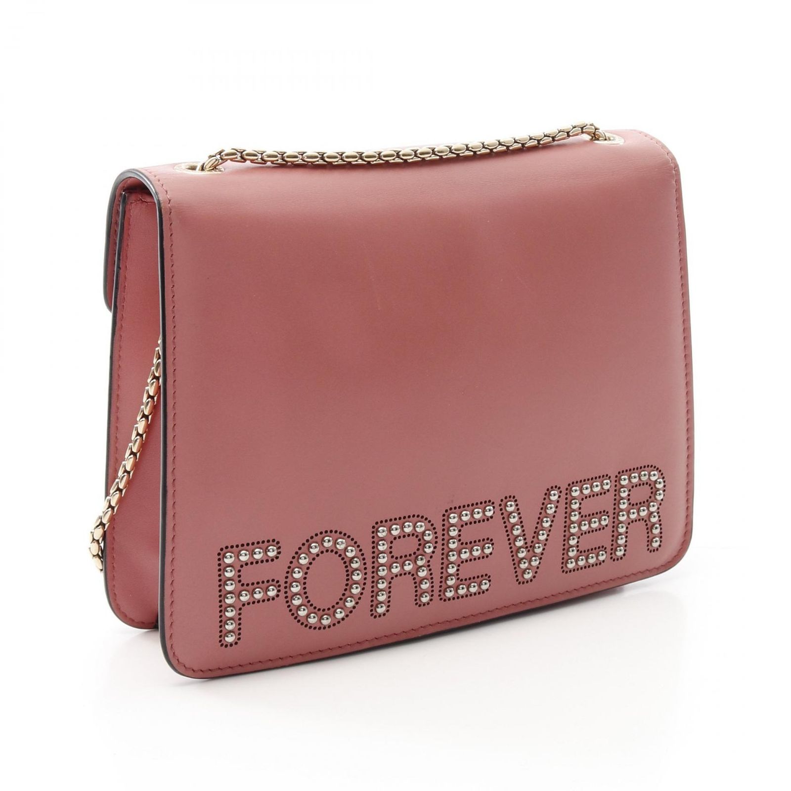 美品 ブルガリ セルペンティ フォーエバー ショルダーバッグ 292102 カーフスキン レディース BVLGARI 【1-0263272】 BVLGARI - 美品 ブルガリ セルペンティ フォーエバー チェーン
