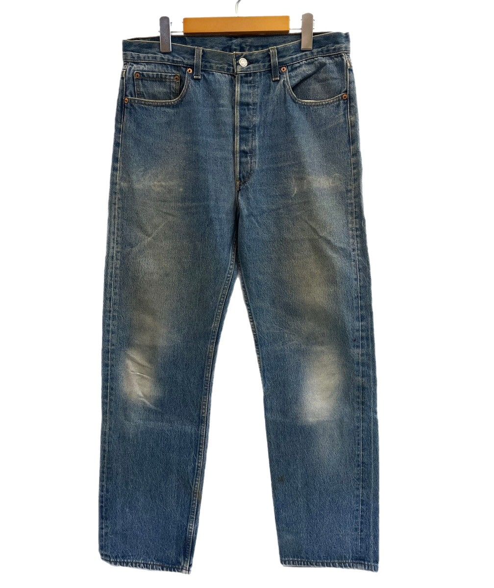 リーバイス Levi's 90s 90's USA製 501XX 赤文字 ブランクタブ ヴィンテージ ジーパン ジーンズ デニムパンツ デニム ブルー W36 L34 101MB-974