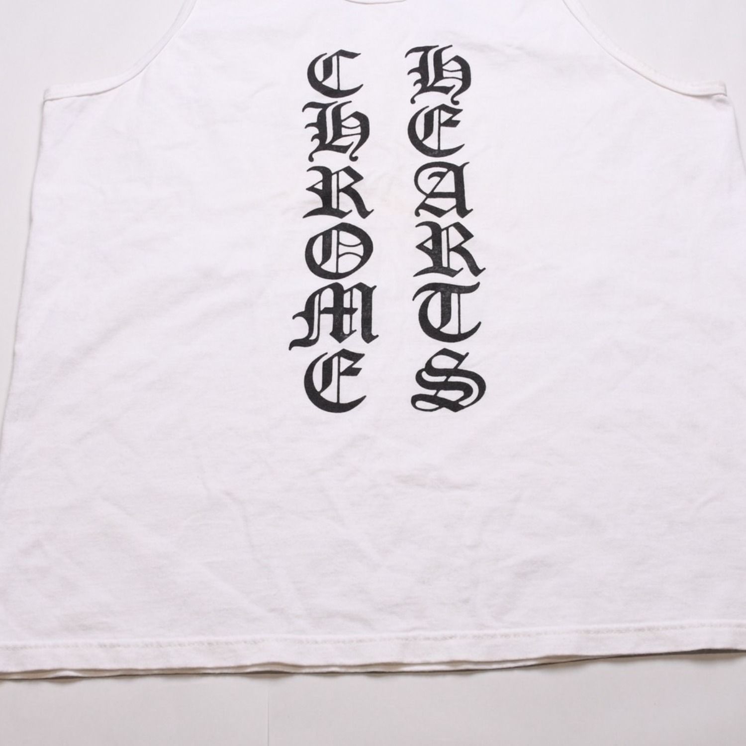 CHROME HEARTS クロムハーツ オールドイングリッシュフォント ホワイト 