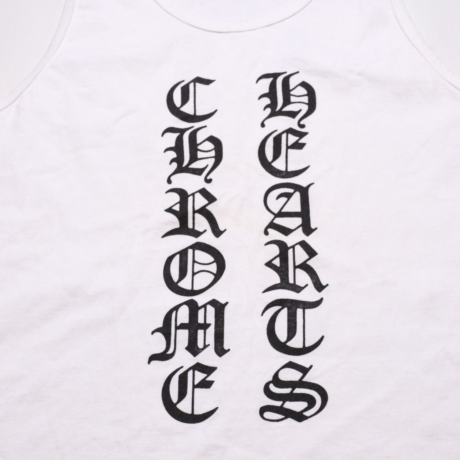 CHROME HEARTS クロムハーツ オールドイングリッシュフォント ホワイト 
