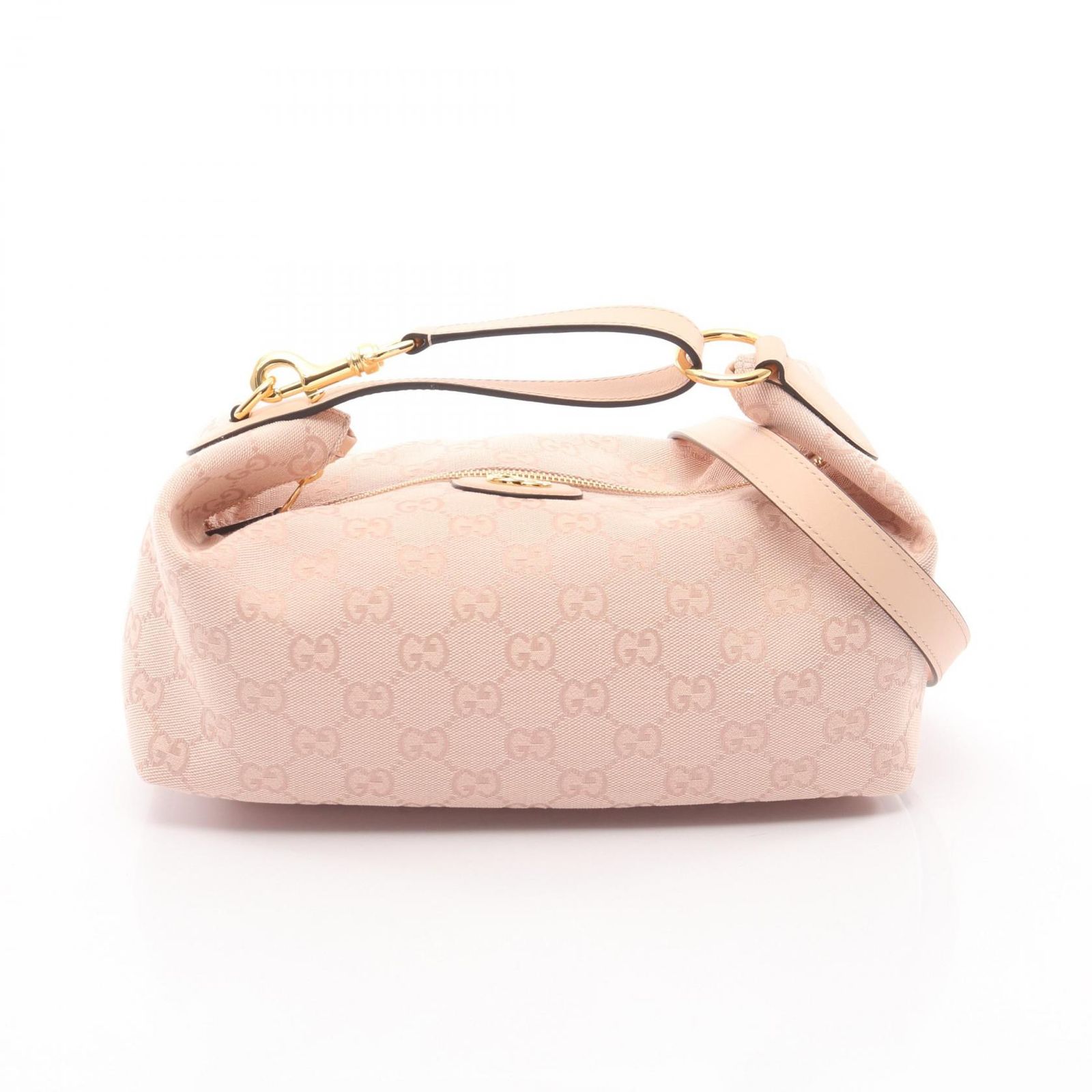グッチ GUCCI ハンドバッグ バニティ ミディアム トップハンドルバッグ GGキャンバス 2WAY 857799AAF0Y6844 ピンク キャンバス レザー ハンドバッグ レディース 新品