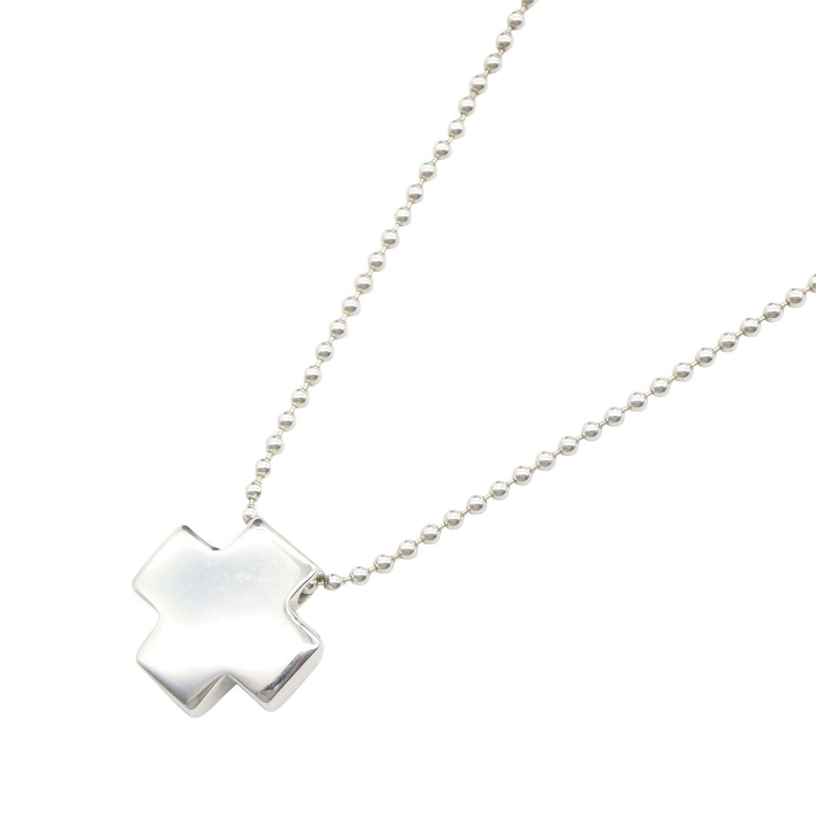 ティファニー TIFFANY＆CO ネックレス ローマンクロス ネックレス 首回40㎝ シルバー925 ローマンクロス ネックレス レディース Used A