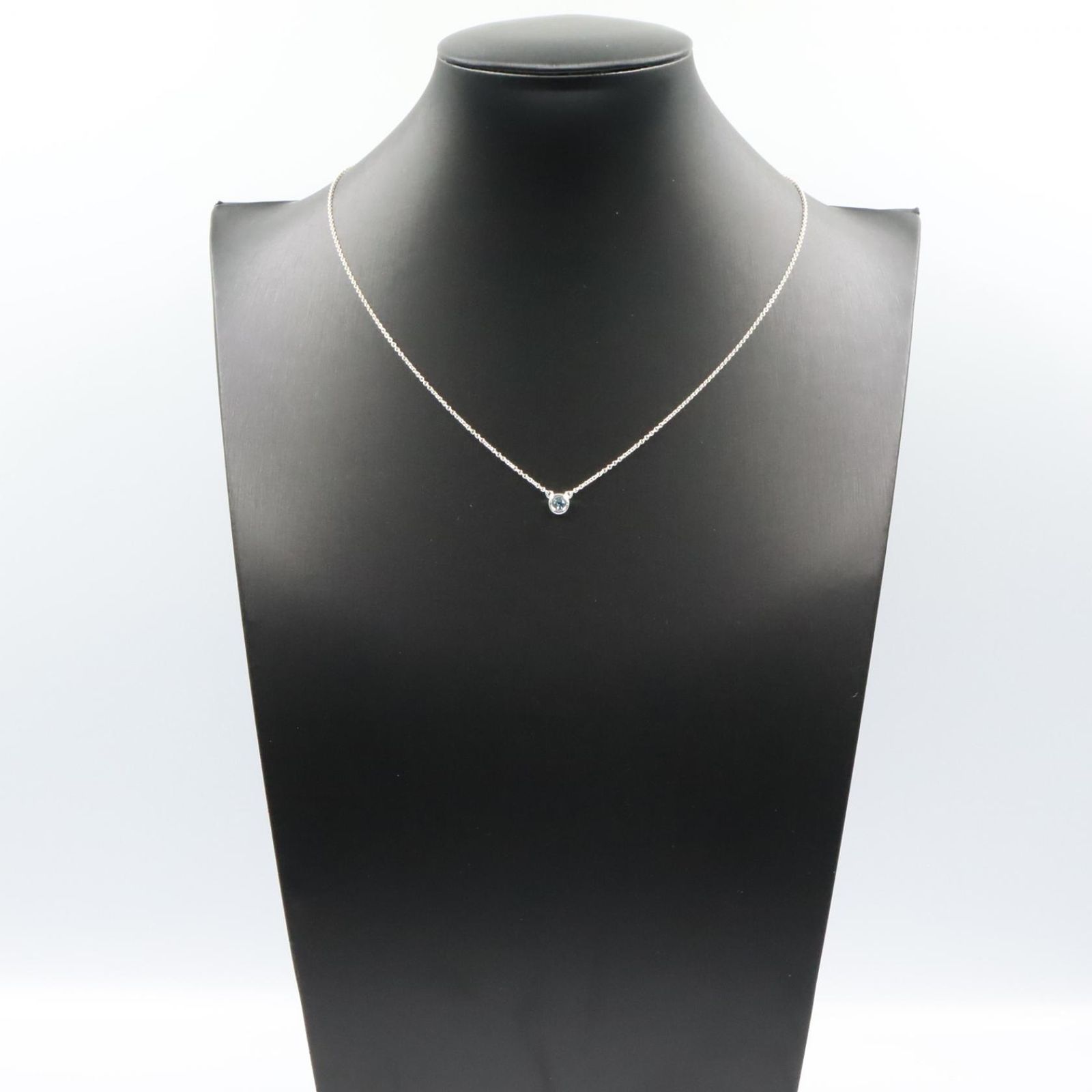 ティファニー TIFFANY&CO ネックレス バイザヤードネックレス アクアマリン 首回41.5㎝ シルバー925 バイザヤードネックレス アクアマリン レディース Used A ティファニー TIFFANY&CO ネックレス バイザヤードネックレス アクアマリン 首回41.5㎝ シルバー925 バイザヤードネックレス アクアマリン レディース Used A
