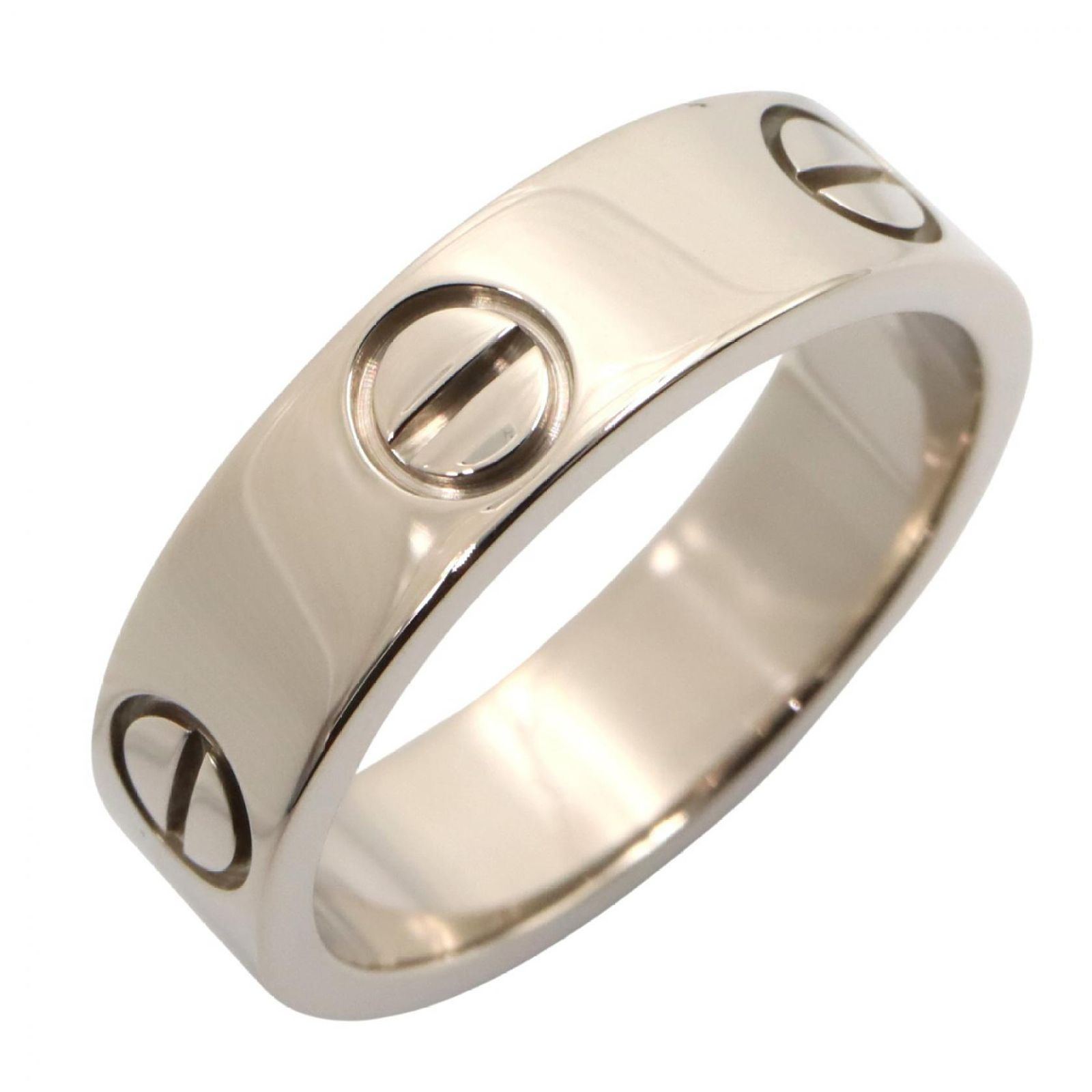 カルティエ CARTIER リング・指輪 ラブリング K18WG（ホワイトゴールド） ラブリング レディース Used A 115,900円