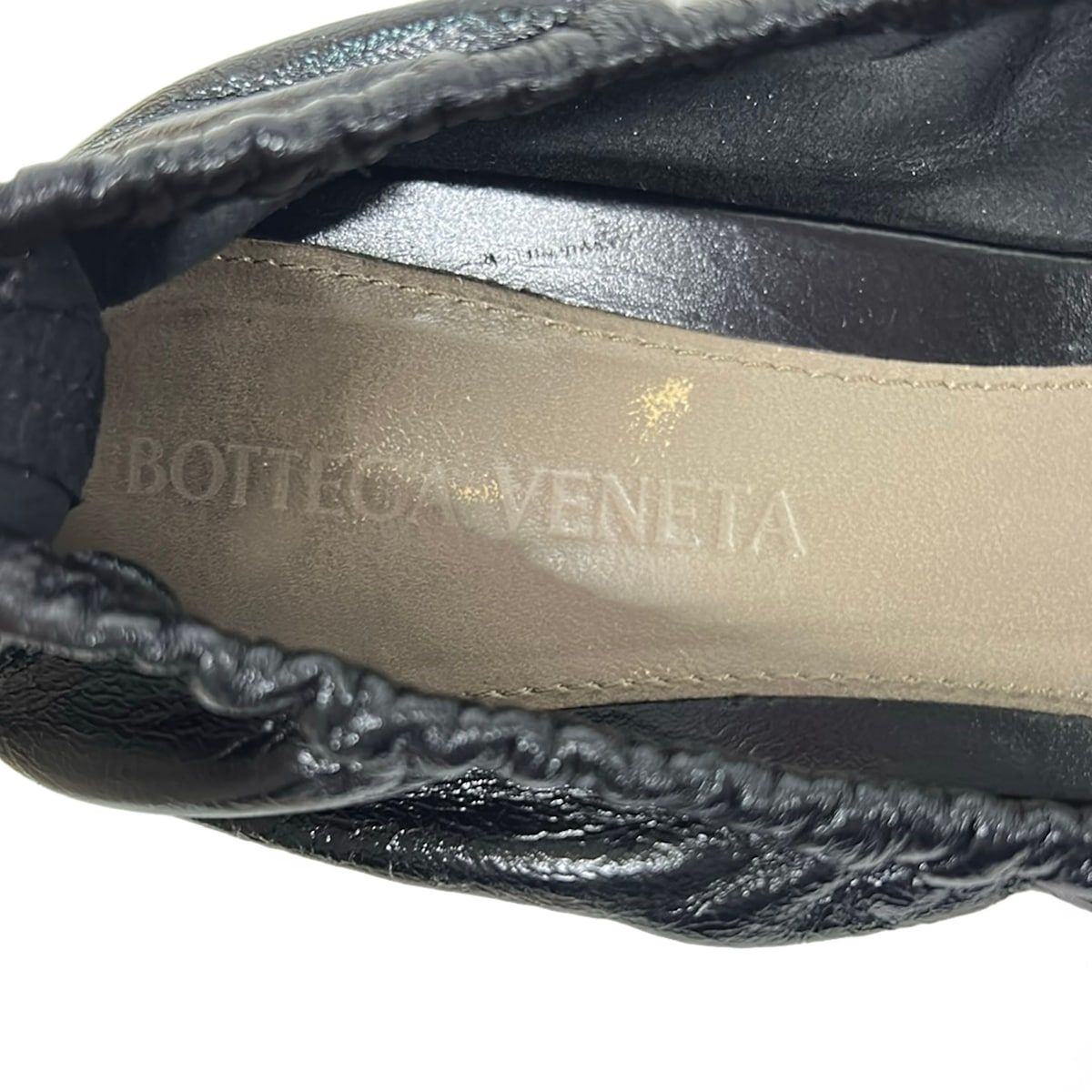 BOTTEGA VENETA(ボッテガヴェネタ) パンプス 38 レディース - 黒 レザー