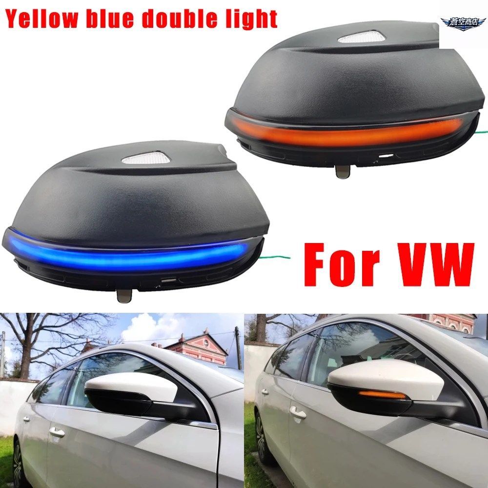 フォルクスワーゲン VW パサート CC 2011-2017 LED サイドウインカー ブリンカー リピーター ダイナミック ターンシグナル ライト
