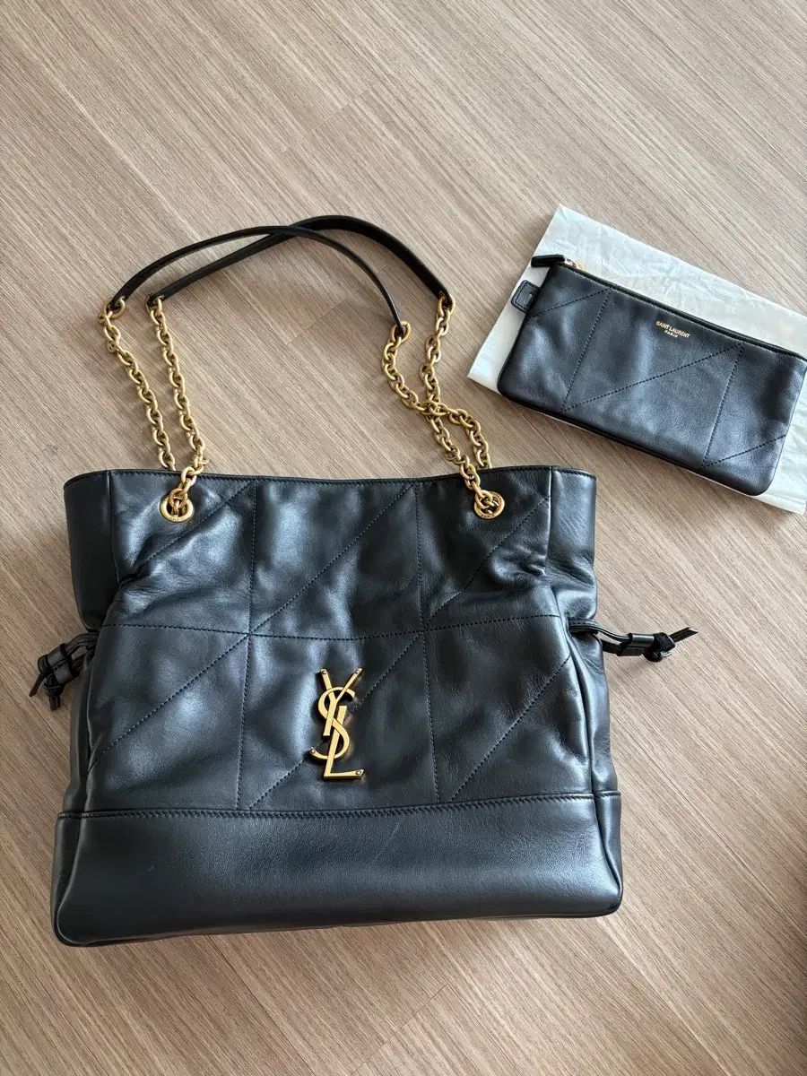 Saint Laurent サンローラン ジェイ(JAY・ジョンソン) ミ백 バッグ ラムスキン ブラック スモール