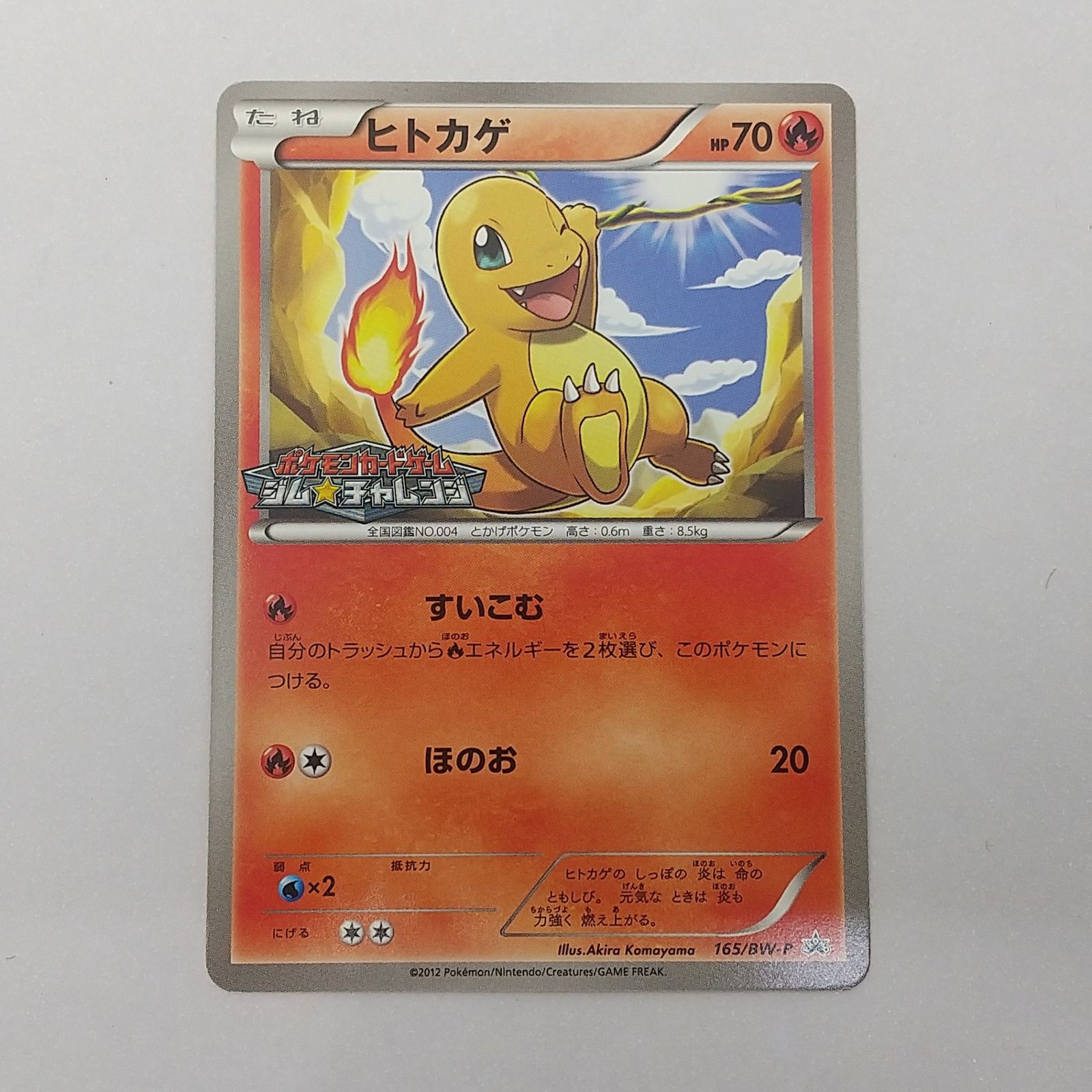 ポケカ ヒトカゲ プロモ[P] 165/BW-P ポケモンカード トレカ