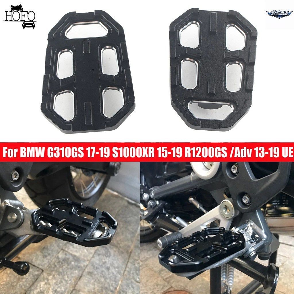 BMW G310GS 2017-2019、S1000XR 2015-2019、R1200GS 2013-2019 オートバイ用フットペグ/フットレスト