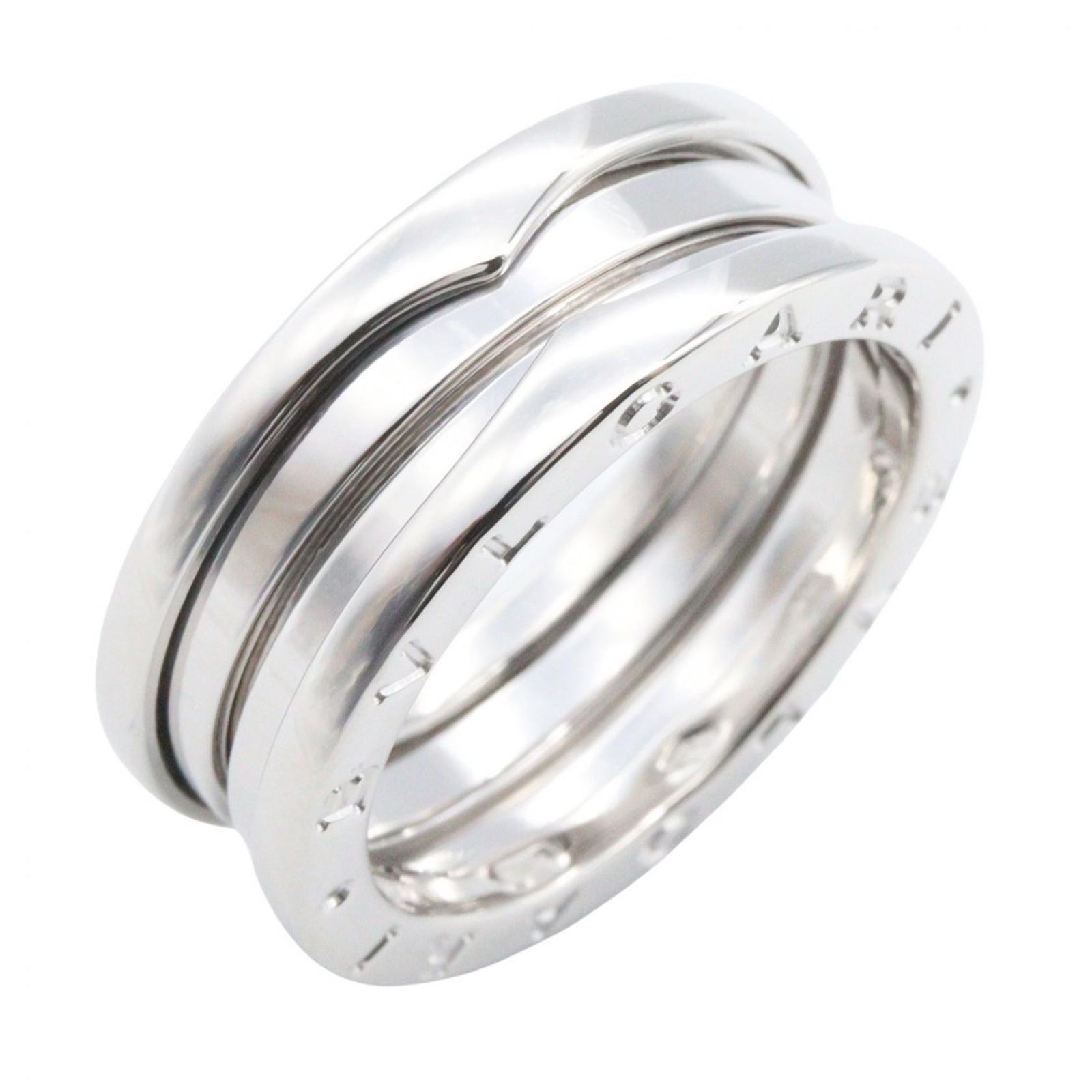 ブルガリ BVLGARI リング・指輪 B-zero1 ビーゼロワン リング 3バンド K18WG(ホワイトゴールド) B-zero1 リング 3バンド ユニセックス Used A